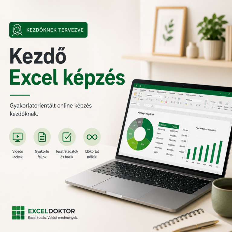 Kezdő Excel képzés