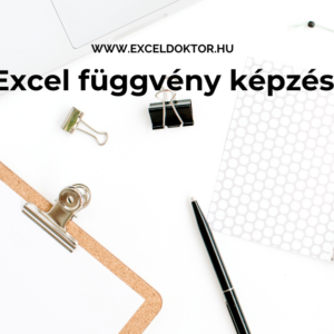 Excel függvény képzés
