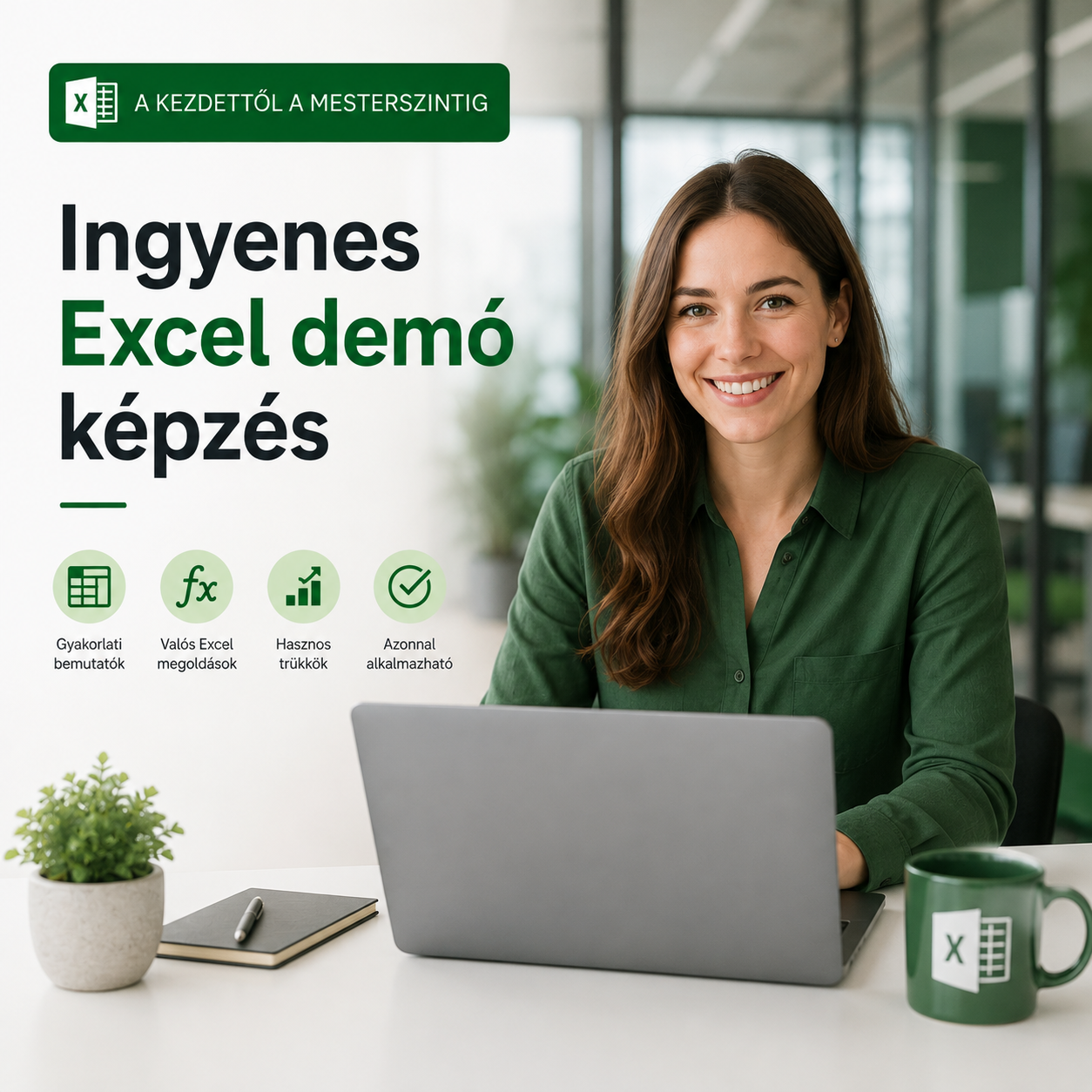 Ingyenes Excel demo képzés