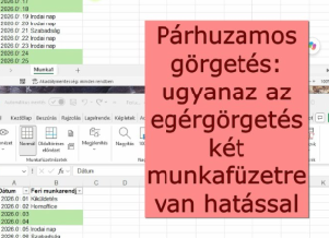 Párhuzamos görgetés